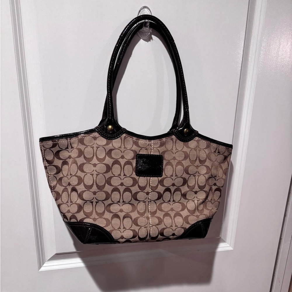 Coach Soho Signature Hobo Tote Y2K 2008